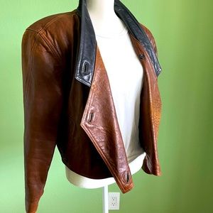 Julia San Francisco, Cropped Leather Jacket